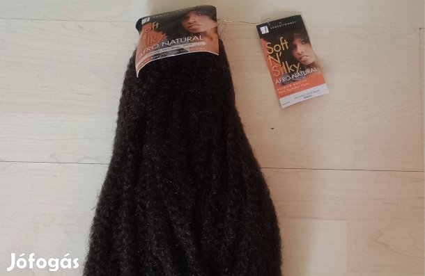 Új Soft N Silky afro natural póthaj (jelmez kiegészítő)