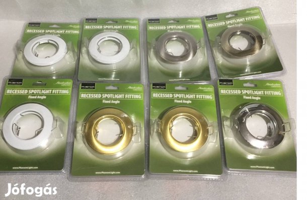 Új Spot lámpatest 8 db beépíthető spotlámpa azonos forma különböző