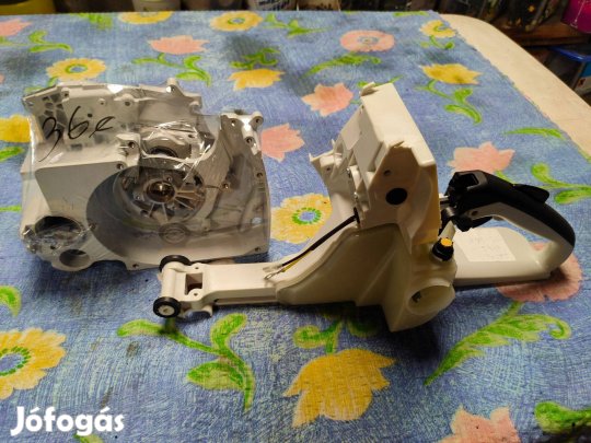 Új Stihl 046 Ms 460 461-hez benzintank motorblokk forgattyúsház