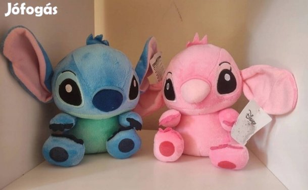 Új Stitch és Angel plüss figura