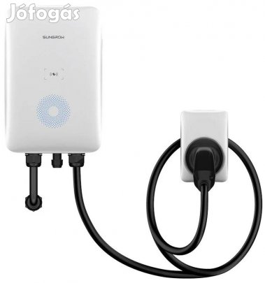 Új Sungrow 11kw AC011E-01 Type2 autótöltő (7m, RFID, Wifi, App)