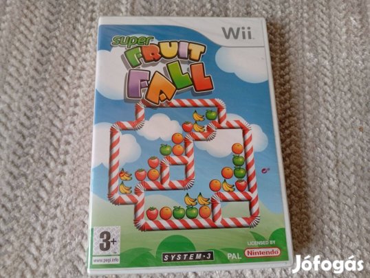 Új Super Fruit Fall eredeti Nintendo Wii játék