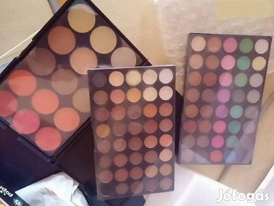 Új Szemhéjfesték paletták+pirosító paletta 95 szín+ ecsetszett