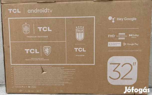 Új TCL 32" 81 cm Full HD smart led tv Ansroidos