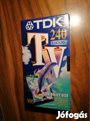Új TDK VHS kazetta