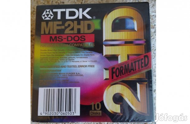 Új TDK floppy