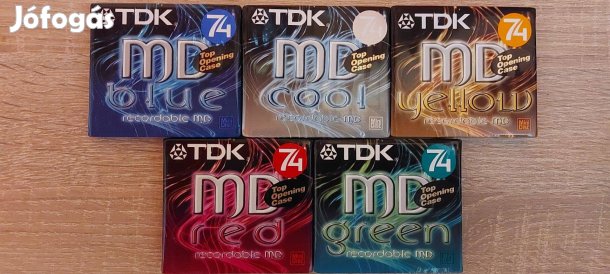Új TDK minidisc lemezek