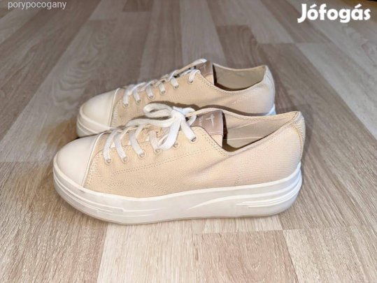 Új Tamaris platform vászon sportos félcipő 40 -es