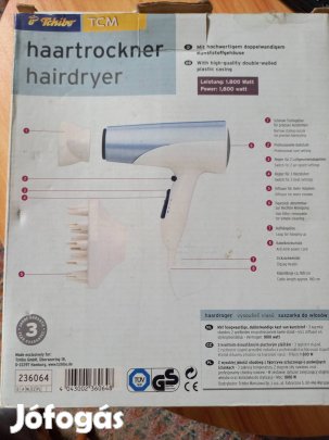 Új Tchibo hajszárító, hajformázó