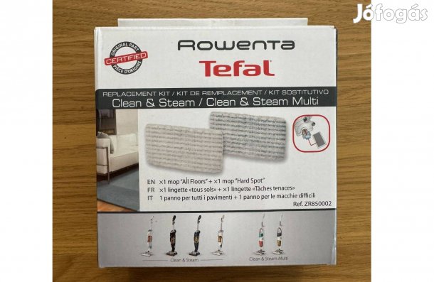 Új Tefal Rowenta Porszívó Kiegészítő Clean&Steam Felmosó ZR850002