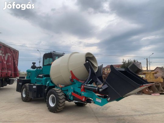 Új Terramax Zy-1500 önjáró betonkeverő