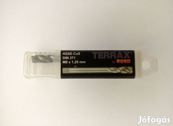 Új Terrax Hsse-CO5 M8x1.25 mm menetfúró