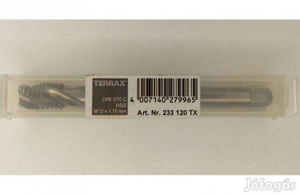 Új Terrax menetfúró M12x1.75 mm HSS