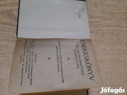 Új Testamentum,énekeskönyv 2db