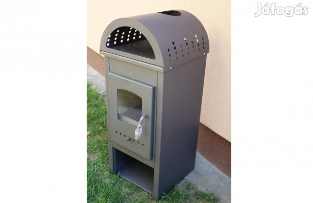 Új Thalia Nera Plus kandalló kályha fatüzeléses légfűtéses barnaszén