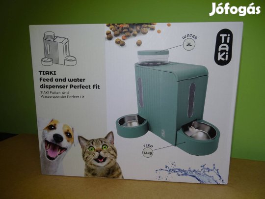 Új Tiaki Perfect Fit eledel- és vízadagoló