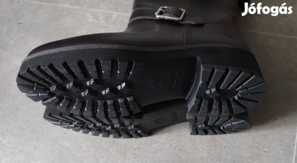 Új Timberland prémium barna női bőrcsizma 40-es méret