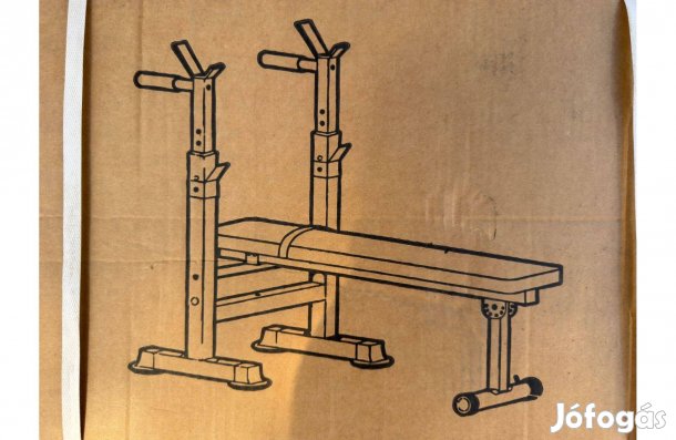 Új Timeless Tools Fekvenyomó Pad Összecsukható Súlyzópad HOP1001179