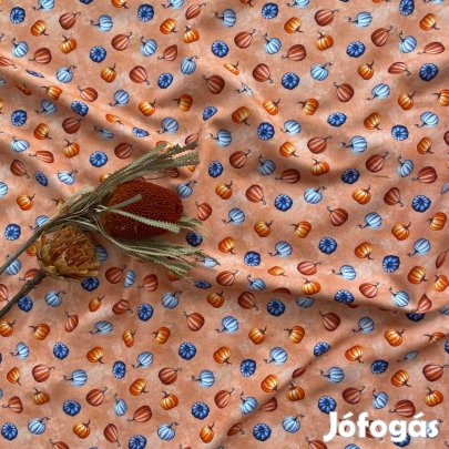 Új Tökös puplin anyag méterben 150 cm széles