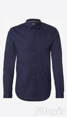 Új Tommy Hilfiger slim fit sötétkék ing