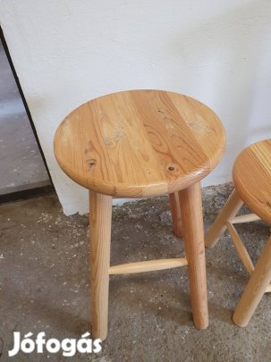 Új Tömör fenyő Konyhai pult magasságú szék eladó (10)