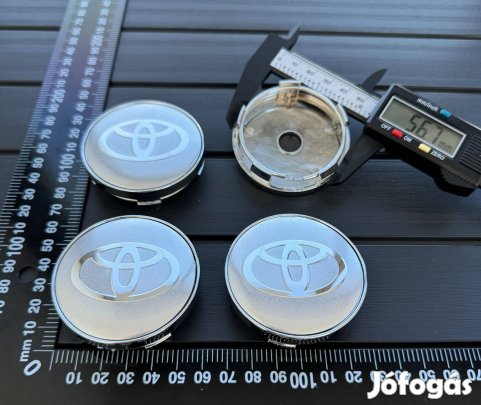 Új Toyota 60mm Felni Alufelni Közép Kupak Felniközép Felnikupak Sapka