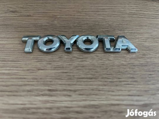Új Toyota autó badge jel ragasztható embléma eladó ingyen posta
