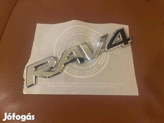 Új Toyota rav4 öntapadós felragasztható karosszéria felirat jel eladó