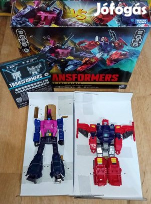 Új Transformers Aotp Wreck'n Doom Collection Spinister Topspin