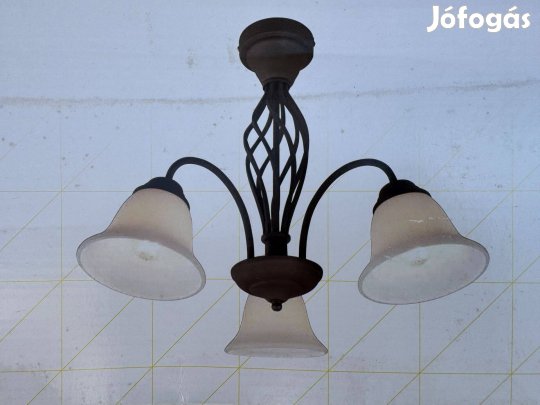 Új Trio 601000324 Rustica Mennyezeti Lámpa Csillár Nappali Világítás