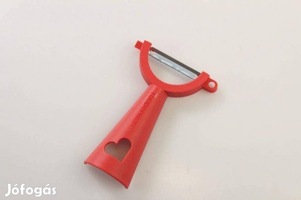 Új Tupperware Retró Zöldséghámozó Vízszintes Pengével