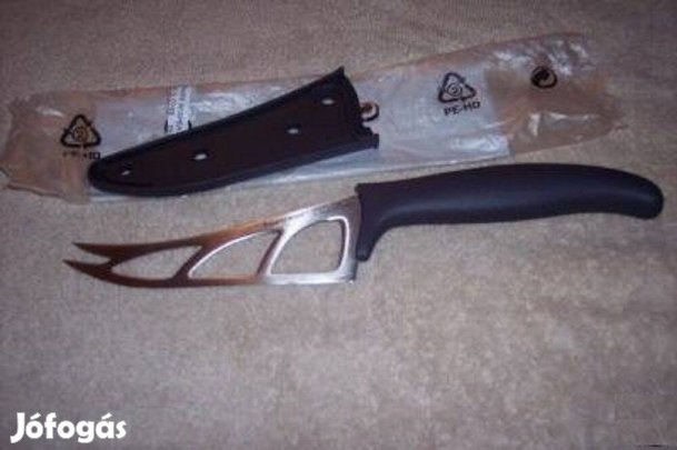 Új Tupperware Sajtkés tokkal fekete