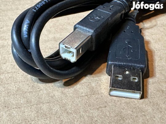 Új USB nyomtató kábel (USB A - USB B)