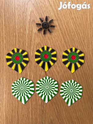 Új Unicorn Darts Tollvédő Védő és 2 Toll Szett