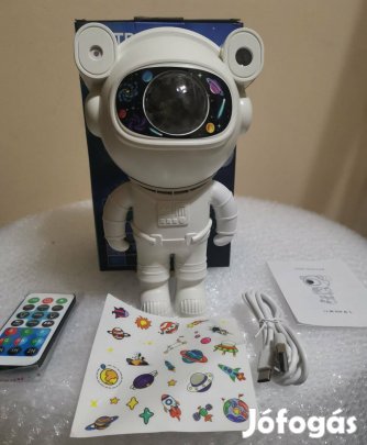Új Űrhajós formájú csillagvetítő projektor + Bluetooth hangszóró
