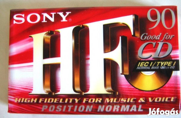 Új VHS és audió kazetták eladók