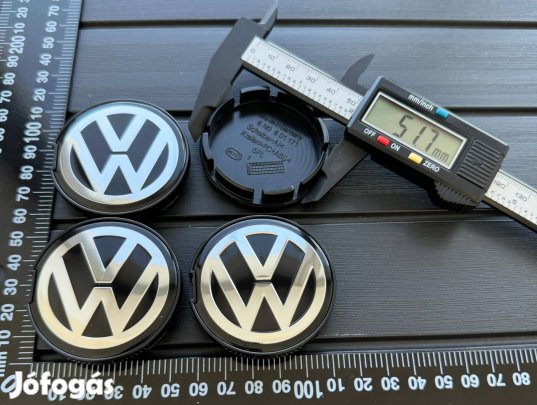 Új VW Volkswagen 55mm 6N0601171 Felni Alufelni Közép Kupak Felnikupak