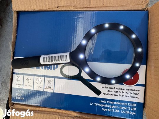 Új Velamp Linx IN28 Led 12 Ledes Nagyító Lámpával 3X nagyítás Világító