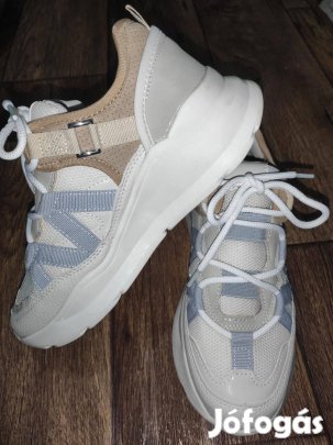 Új Venice vastag talpú cipő - 38