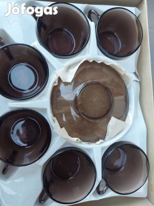 Új!Vereco francia teás-capuccinos készlet