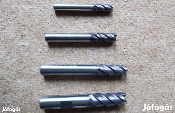 Új Vhm 4 élű bevonatos maró szett eladó