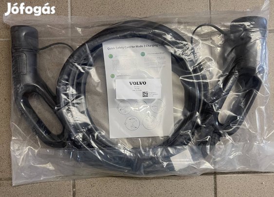 Új Volvo Type 2 töltőkábel