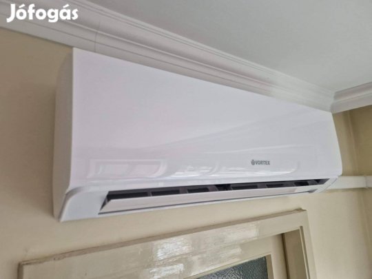Új Vortex A++ fűtésre optimalizált Klíma Felszerelve is