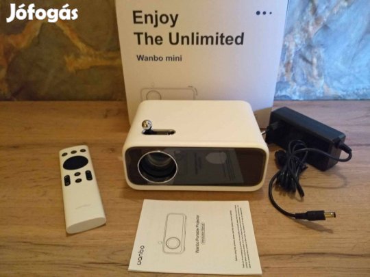 Új Wanbo Mini Pro HD-projektor, Android 9 rendszerrel! Csalódásmentes!