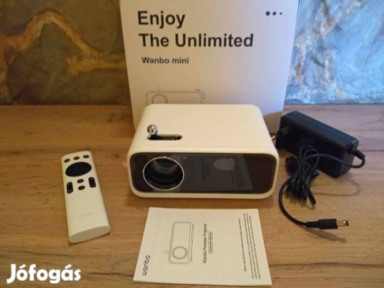 Új Wanbo Mini Pro HD-projektor, Android 9 rendszerrel! Csalódásmentes!