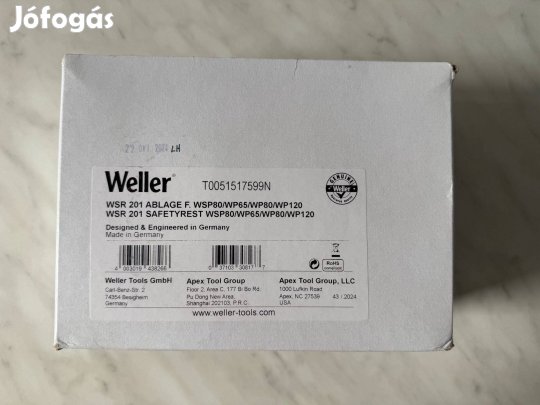 Uj Weller WSR 201 pákatartó forrasztópákához