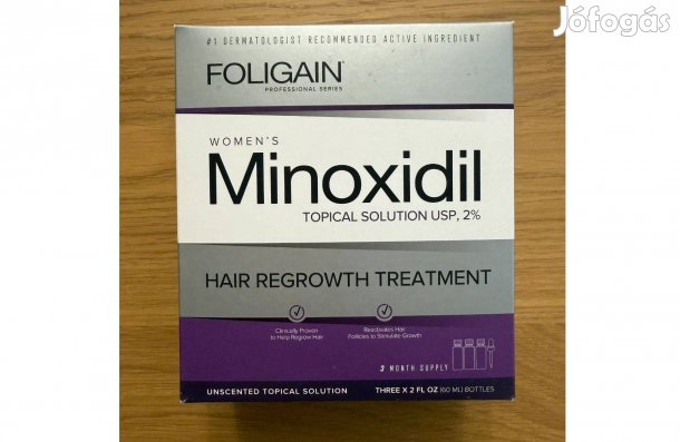 Új Women's Foligain 2% Minoxidil Folyadék Nőknek Hajnövesztő Szérum