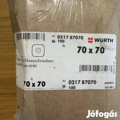 Új Würth Alátétlemez Alátét Bádogos Csavarhoz Lemez