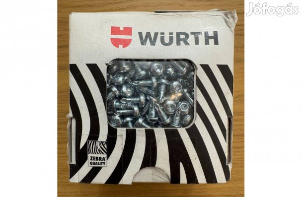 Új Würth Önfúró Csavar Pias Laposfejű Miniheggyel AW-Behajtással