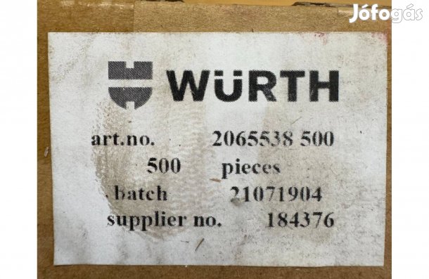 Új Würth Pias Önfúró Csavar Laposfejű AW-behajtással 500 db / doboz